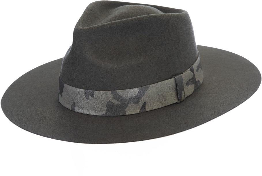 Black Creek New Gray Crushable Wool Hat - Black Creek