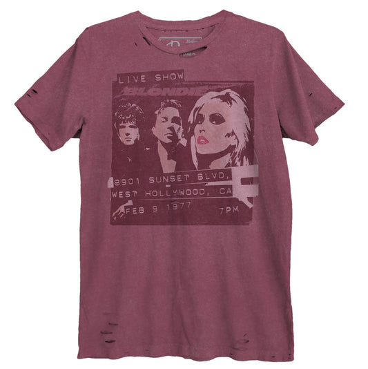 Blondie West Hollywood Destroyed Unisex T-Shirt 