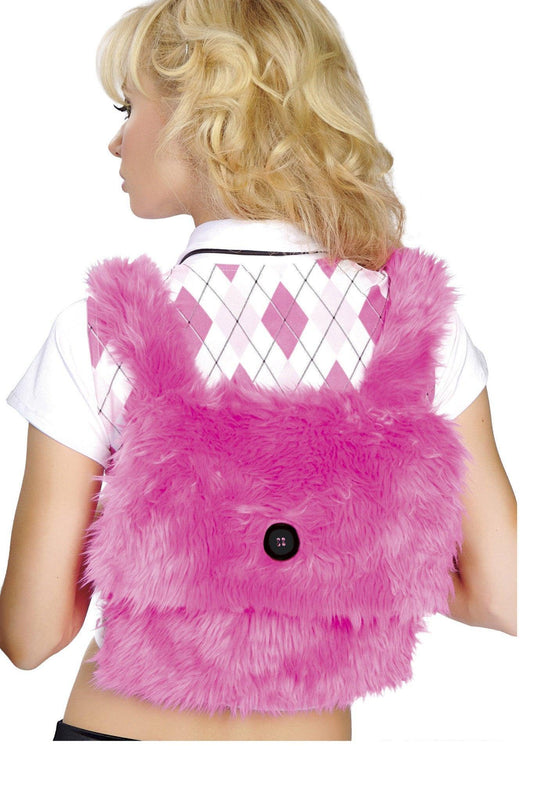 Roma Costume Fur Back Pack - Roma Costume