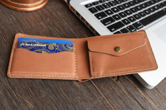 Kiko Leather Coin Bifold - Kiko