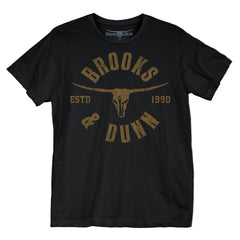 Brooks & Dunn Est 1990 Crew T Shirt - Flyclothing LLC
