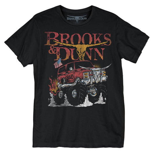 Brooks & Dunn Metal Rodeo Men's T-Shirt - Flyclothing LLC