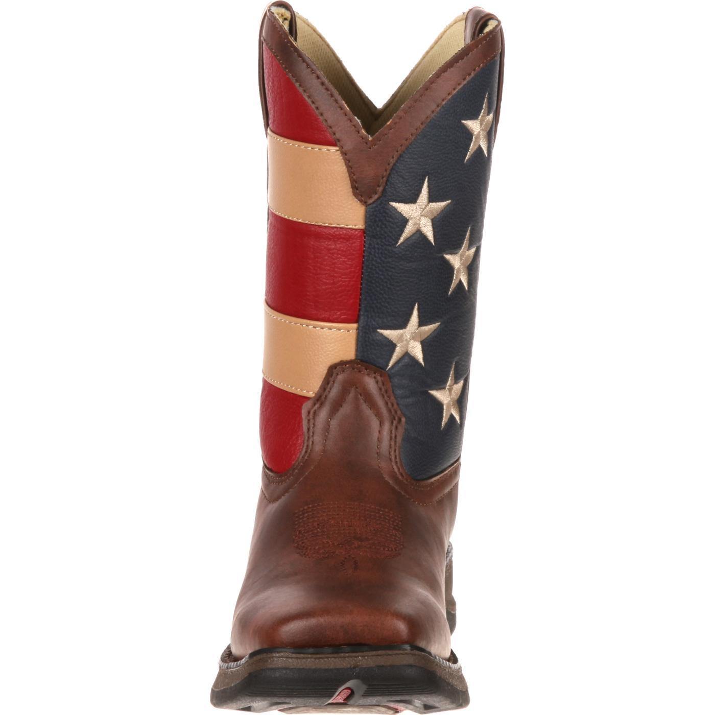 LIL' DURANGO® Kid's Patriotic Western Flag Boot - Durango