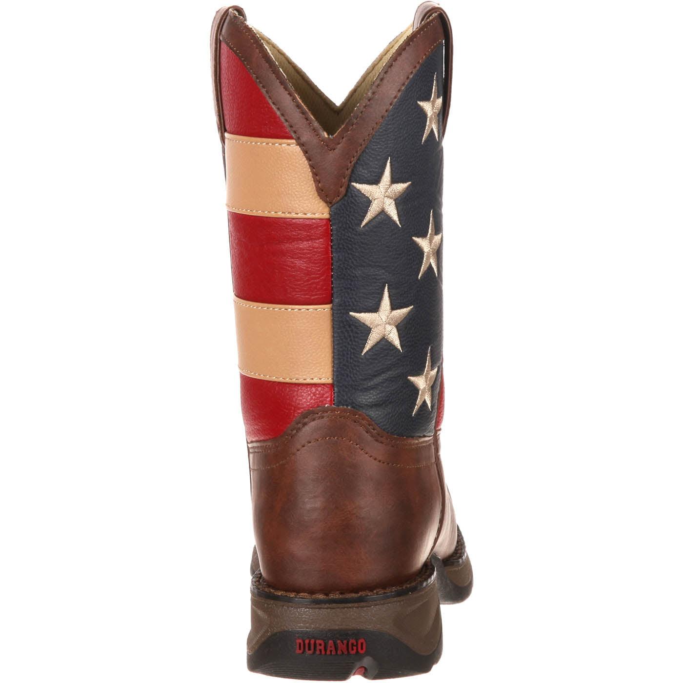 LIL' DURANGO® Kid's Patriotic Western Flag Boot - Flyclothing LLC
