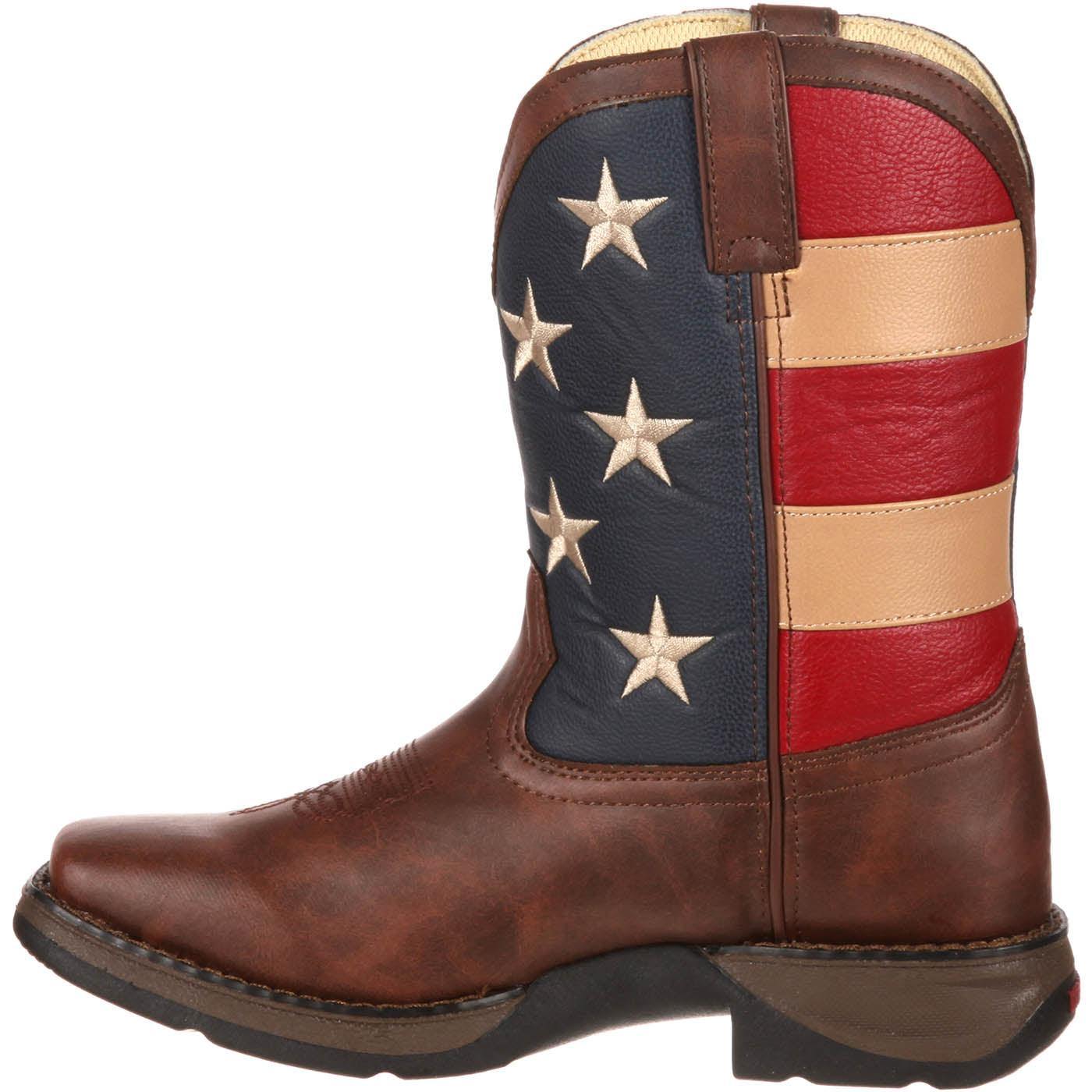 LIL' DURANGO® Kid's Patriotic Western Flag Boot - Durango