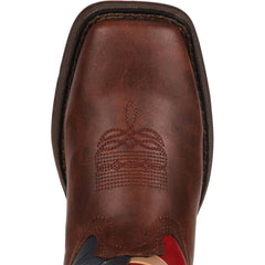 LIL' DURANGO® Kid's Patriotic Western Flag Boot - Durango