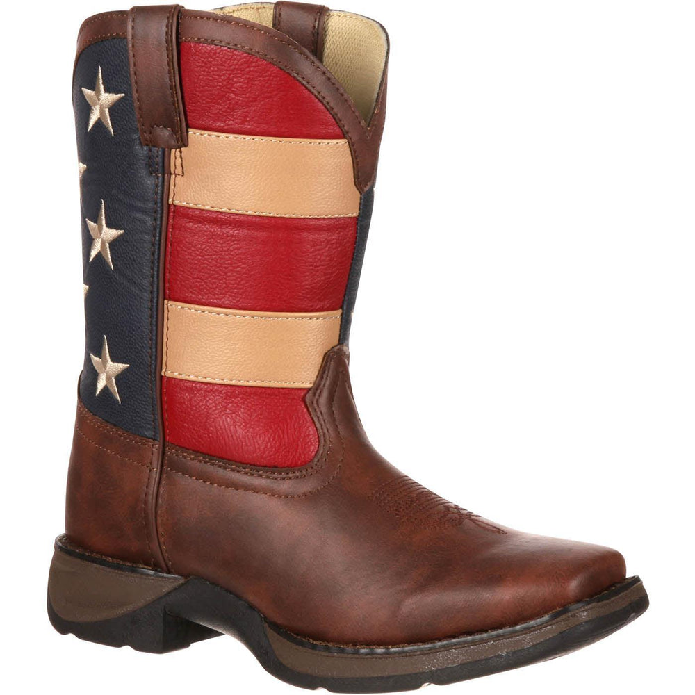 LIL' DURANGO® Kid's Patriotic Western Flag Boot - Durango