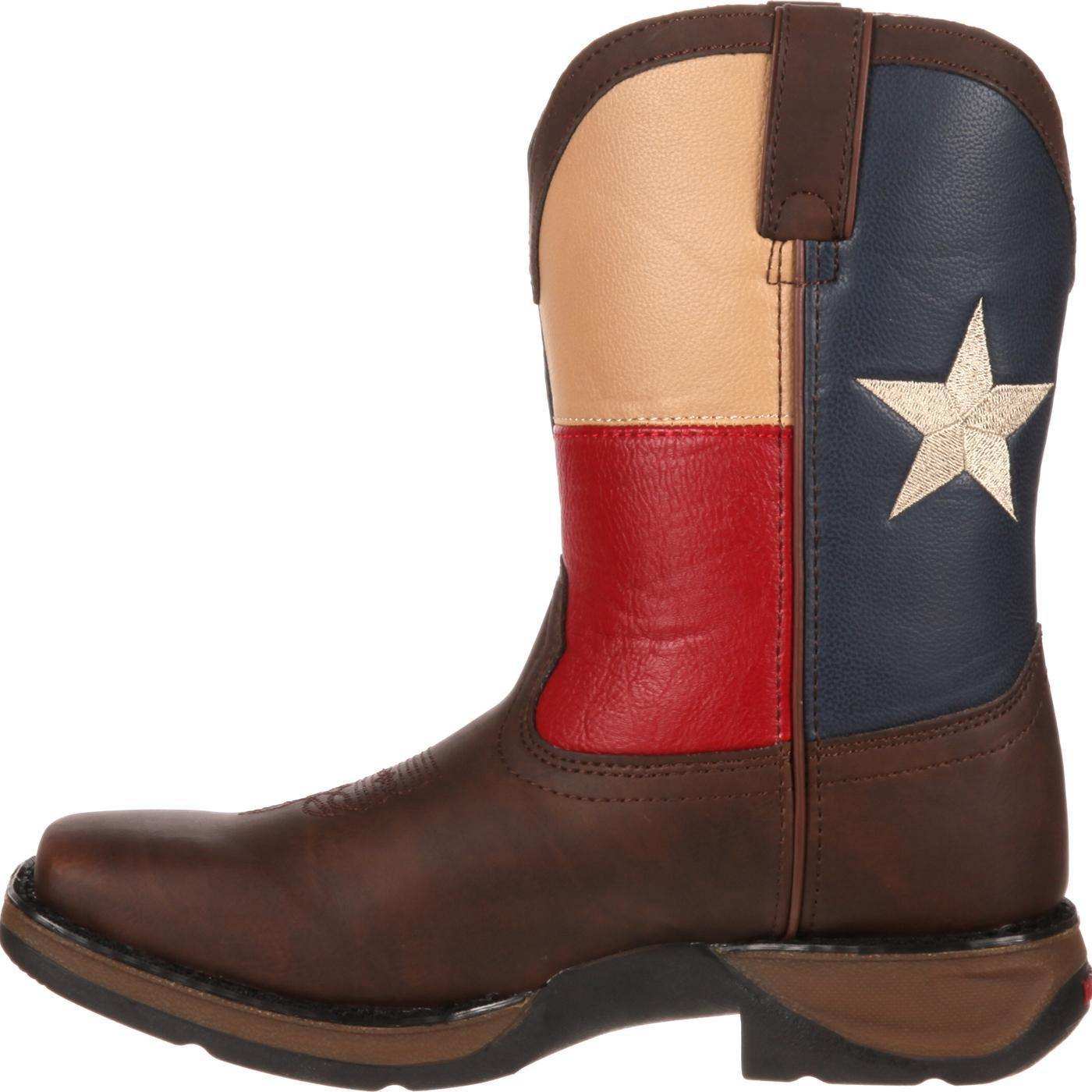 LIL' DURANGO® Kids' Texas Flag Western Boot - Durango - Flyclothing LLC