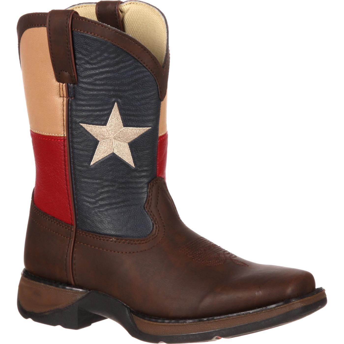 LIL' DURANGO® Kids' Texas Flag Western Boot - Flyclothing LLC
