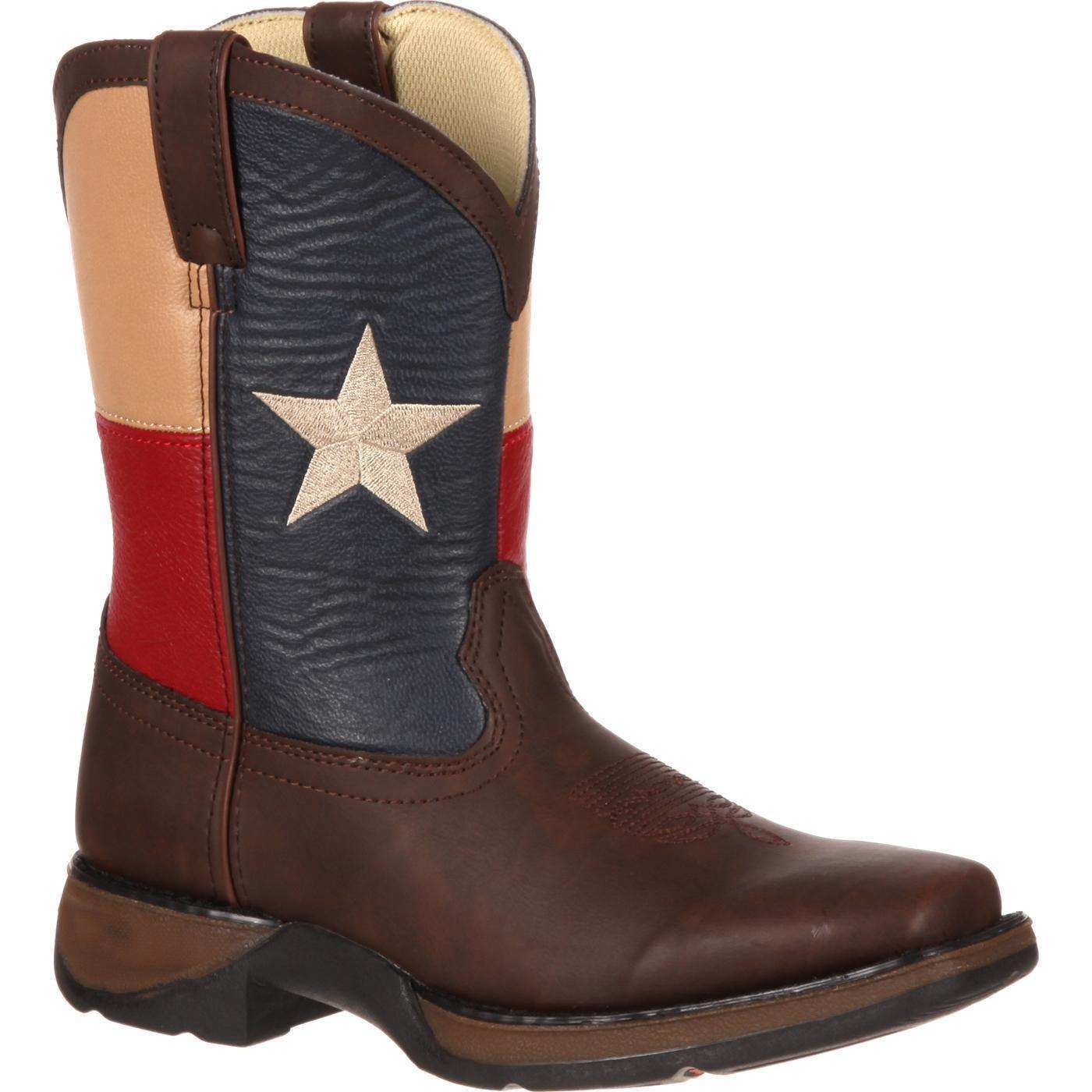 LIL' DURANGO® Kids' Texas Flag Western Boot - Durango - Flyclothing LLC
