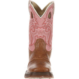 LIL' DURANGO® Little Kid Tan Lacey Western Boot - Durango