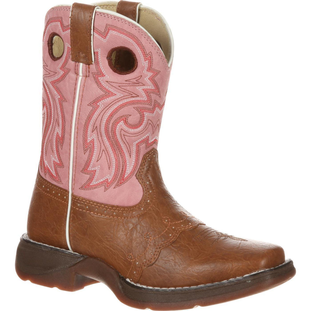 LIL' DURANGO® Little Kid Tan Lacey Western Boot - Durango