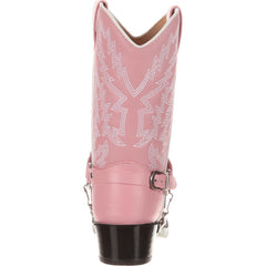 Durango® Little Kid Pink Rhinestone Western Boot - Durango