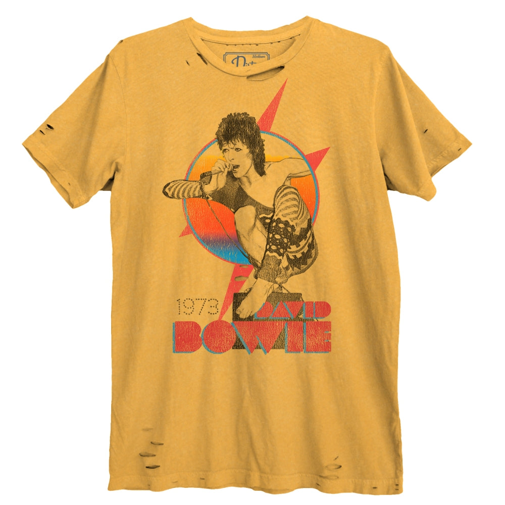 David Bowie Bowie 1973 Destroyed Unisex T-Shirt 