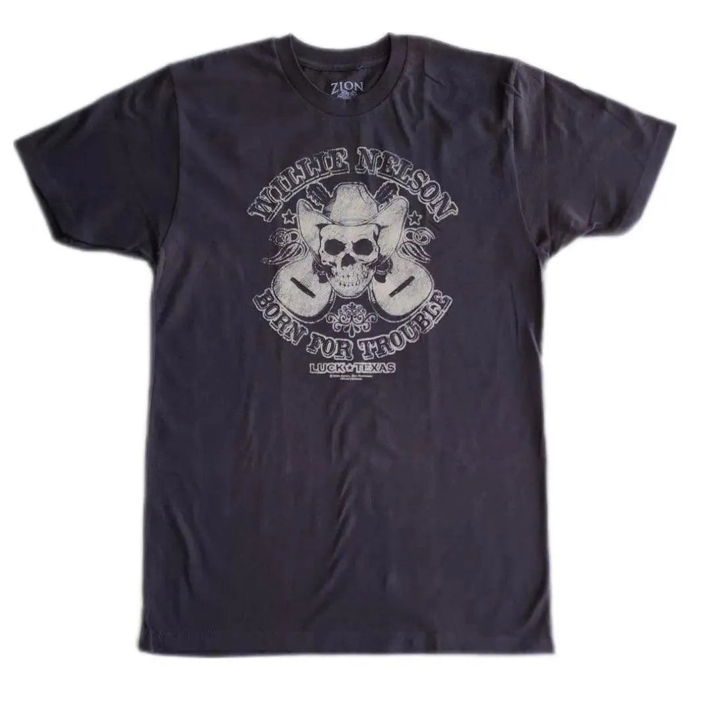 Willie Nelson Dual Guitars T-Shirt - Willie Nelson