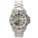 Curtis & Co BIG TIME ROYALE (45 mm) SILVER CASE / WHITE DIAL Watch - Curtis and Co Watches