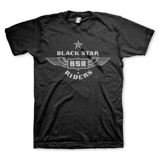 Black Star Riders Classic Logo T-Shirt - Black Star Riders - Flyclothing LLC
