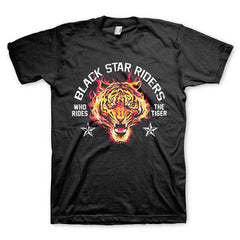 Black Star Riders Tiger T-Shirt - Flyclothing LLC