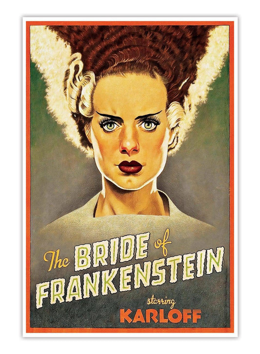 Bride Movie Poster 12x18 Print - Lowbrow Art Company