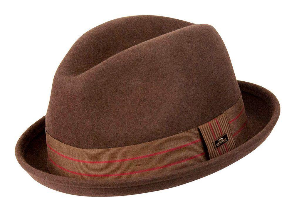BC Conner Merlo Kicker Wool Fedora XL - BC Conner