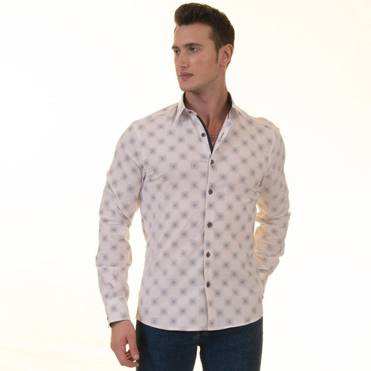 Gravity Homme Men's Long Sleeve Button Down / Pierre Rouge C13 - Gravity Homme