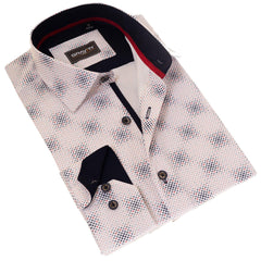 Gravity Homme Men's Long Sleeve Button Down / Pierre Rouge C13 - Gravity Homme