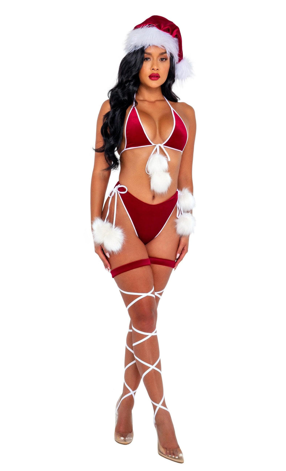 Roma Costume 2pc Santas Holiday Spirit Bikini - Roma Costume