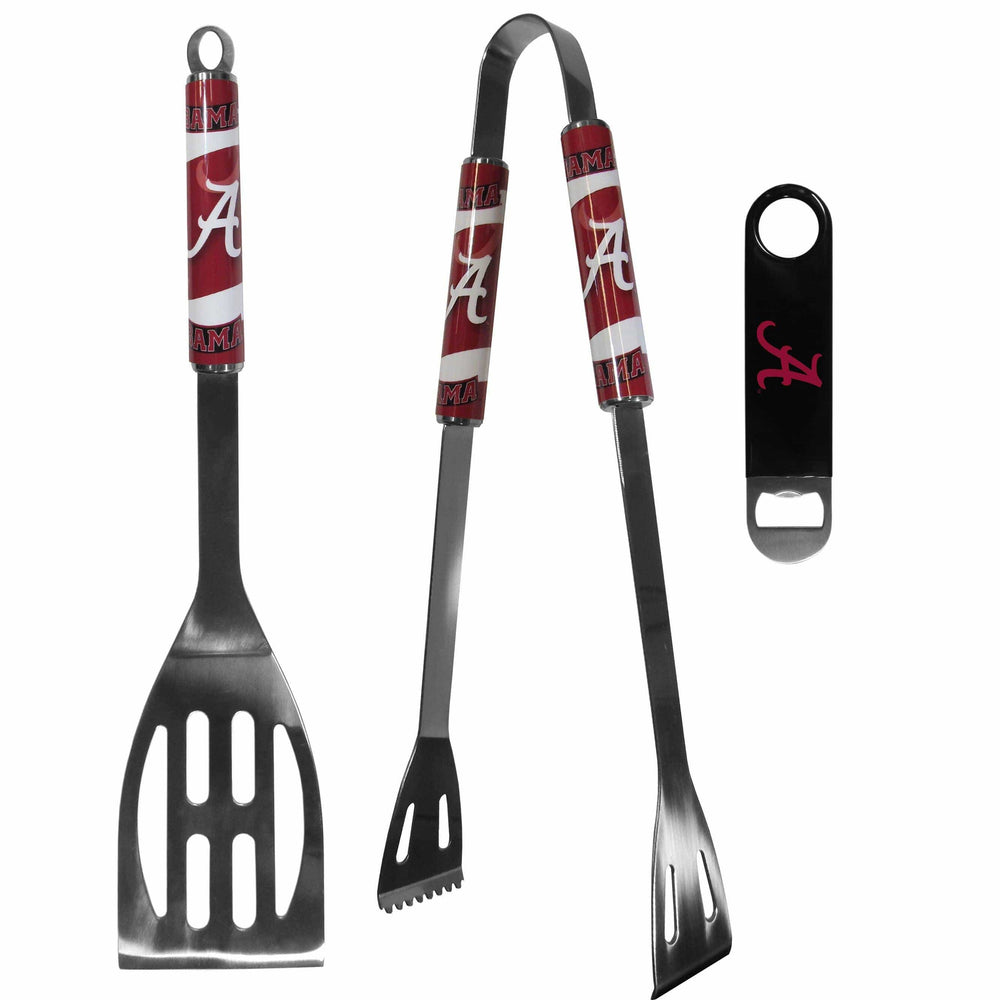 Alabama Crimson Tide 2 pc BBQ Set and Bottle Opener - Siskiyou Buckle