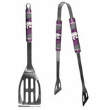 Kansas St. Wildcats 2 pc Steel BBQ Tool Set - Siskiyou Buckle