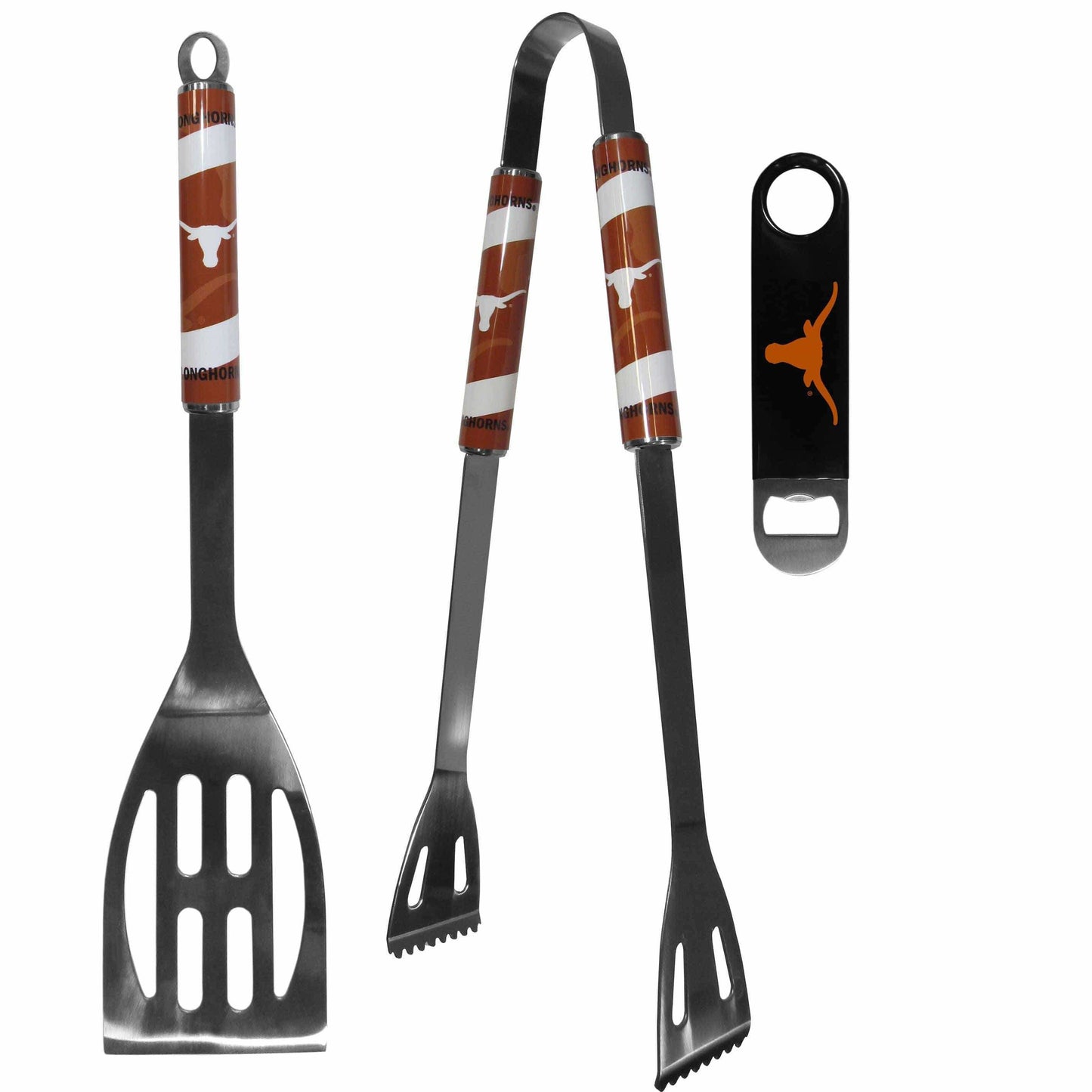Texas Longhorns 2 pc BBQ Set and Bottle Opener - Siskiyou Buckle - Flyclothing LLC