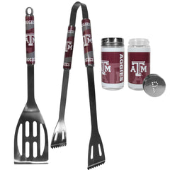 Texas A & M Aggies 2pc BBQ Set with Tailgate Salt & Pepper Shakers - Flyclothing LLC