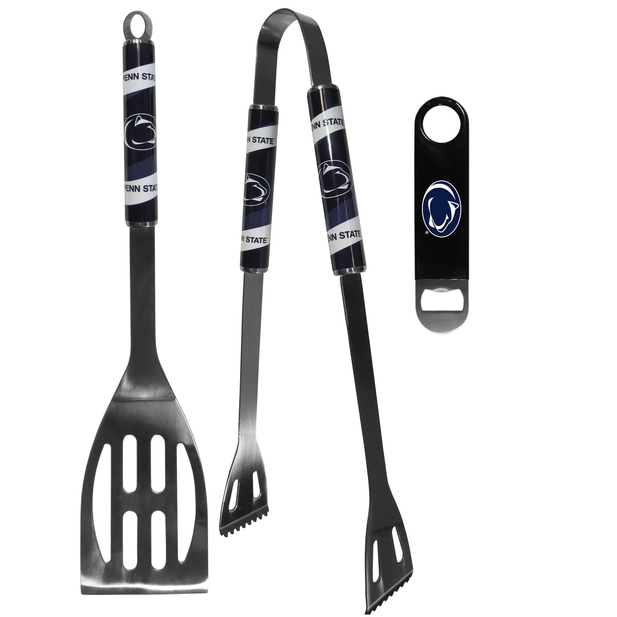 Penn St. Nittany Lions 2 pc BBQ Set and Bottle Opener - Siskiyou Buckle - Flyclothing LLC