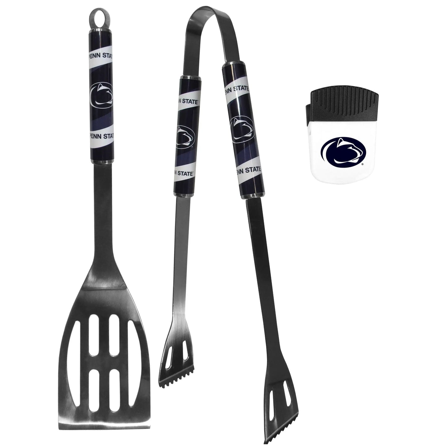 Penn St. Nittany Lions 2 pc BBQ Set and Chip Clip - Siskiyou Buckle - Flyclothing LLC