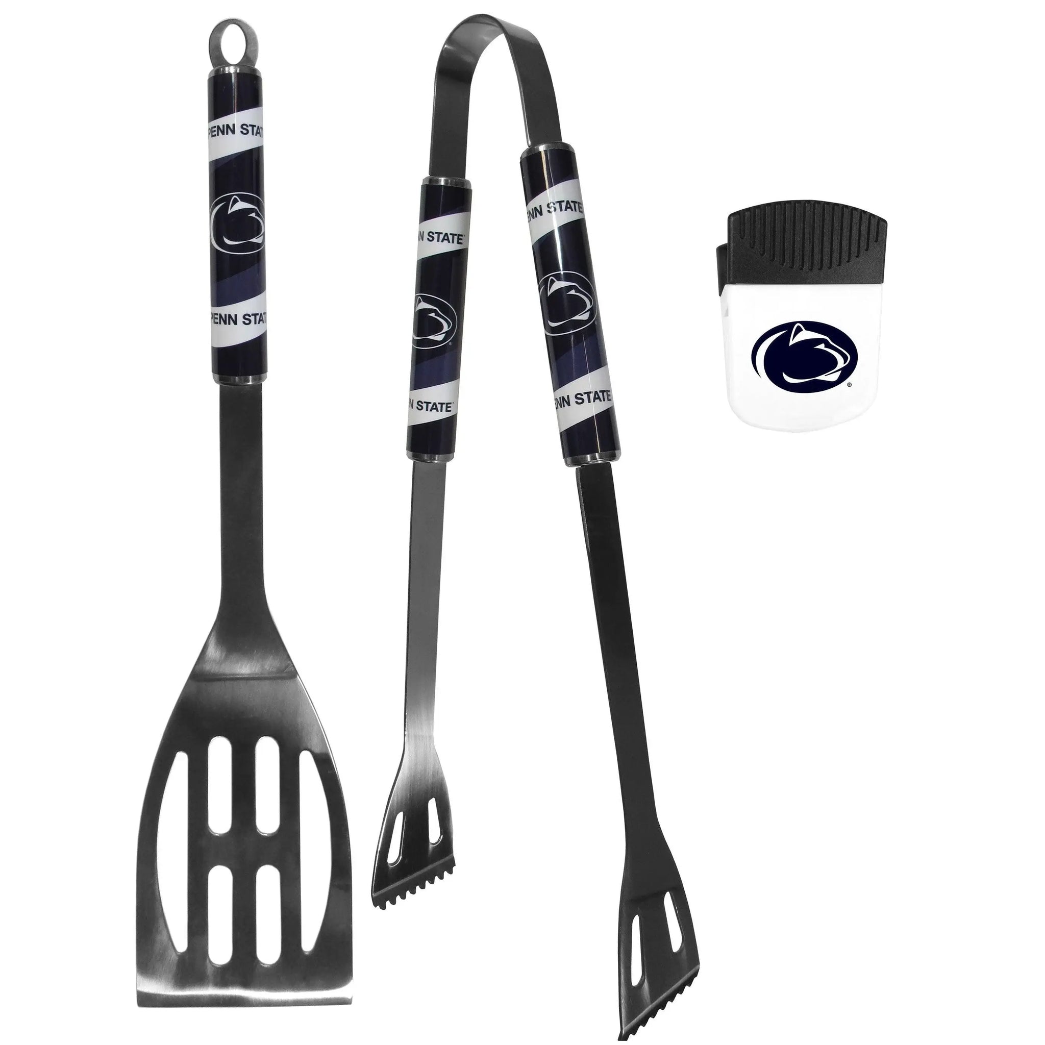 Penn St. Nittany Lions 2 pc BBQ Set and Chip Clip - Siskiyou Buckle - Flyclothing LLC