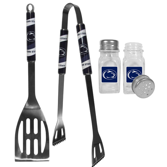 Penn St. Nittany Lions 2pc BBQ Set with Salt & Pepper Shakers - Flyclothing LLC