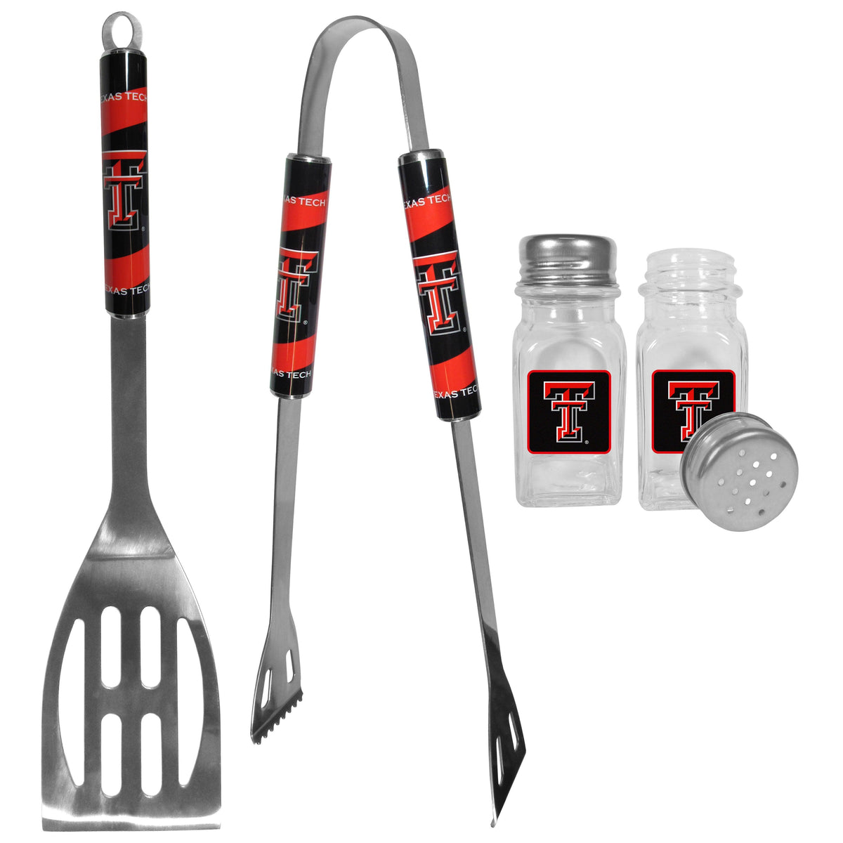 Texas Tech Raiders 2pc BBQ Set with Salt & Pepper Shakers - Flyclothing LLC