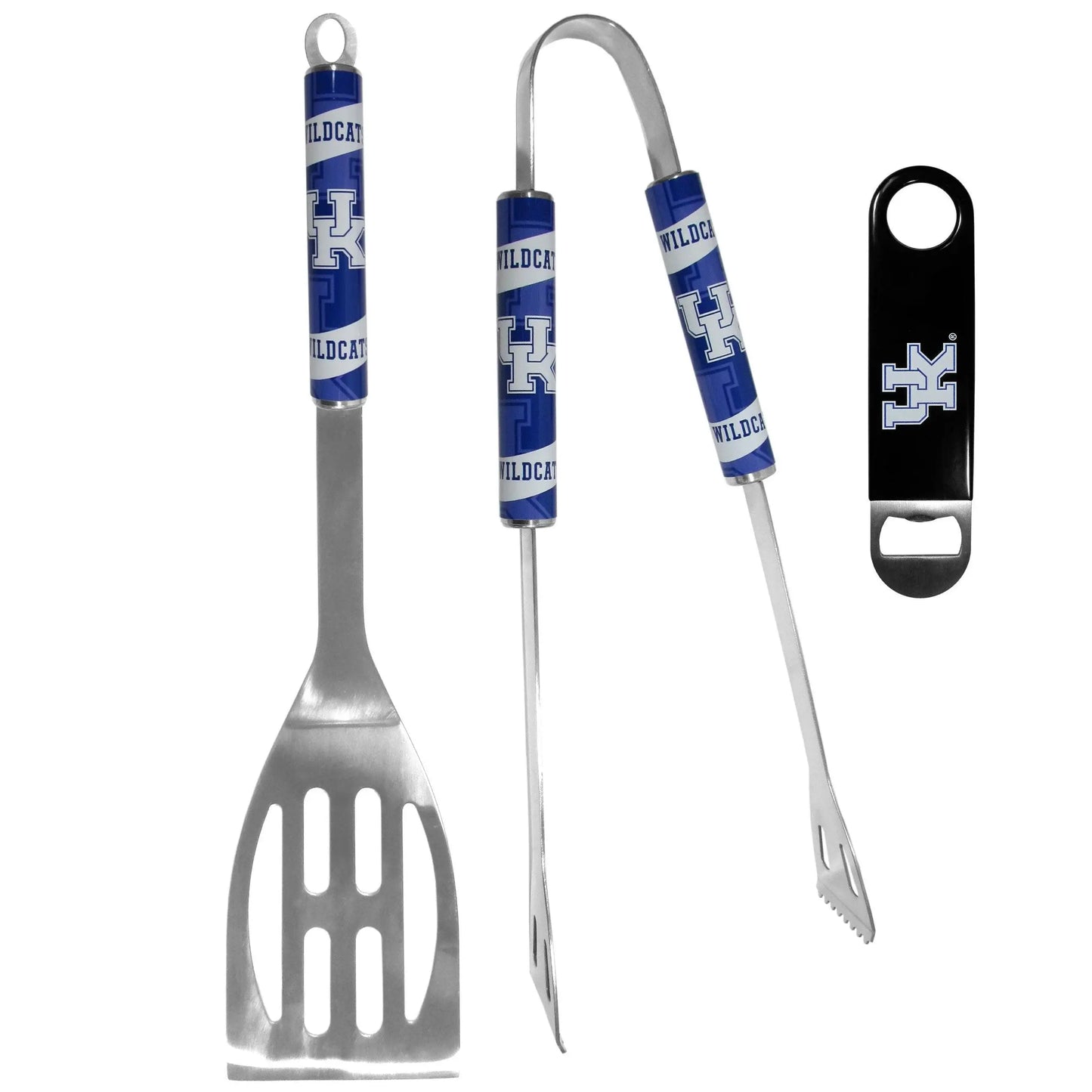 Kentucky Wildcats 2 pc BBQ Set and Bottle Opener - Siskiyou Buckle - Flyclothing LLC