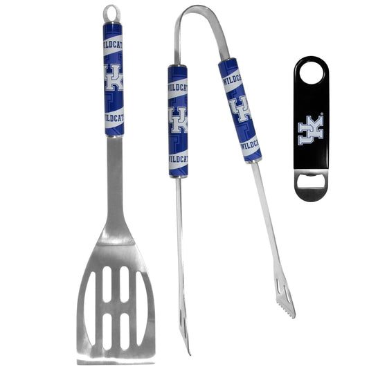 Kentucky Wildcats 2 pc BBQ Set and Bottle Opener - Siskiyou Buckle