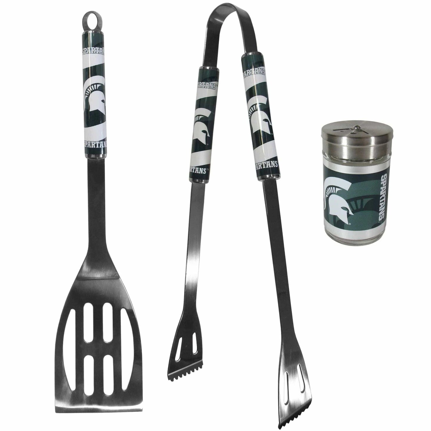 Michigan St. Spartans 2pc BBQ Set with Season Shaker - Siskiyou Buckle - Flyclothing LLC