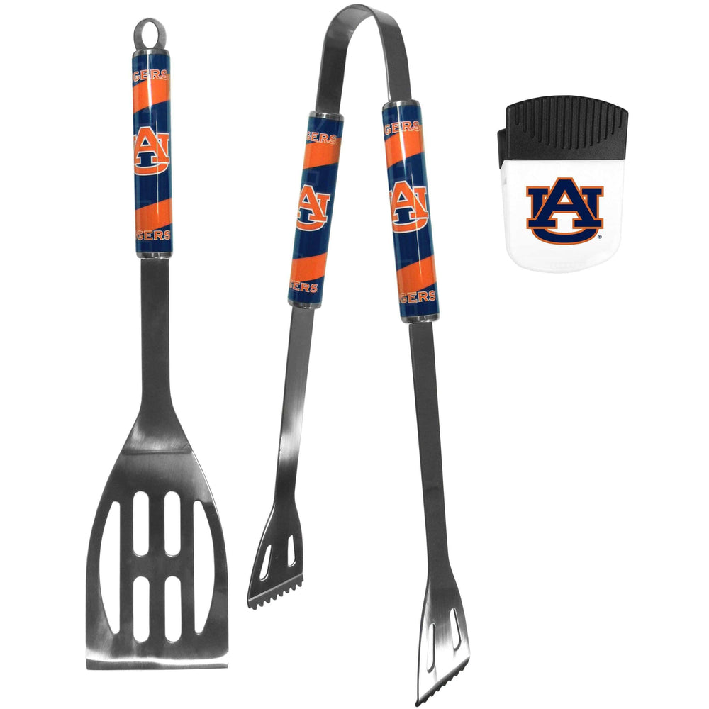 Auburn Tigers 2 pc BBQ Set and Chip Clip - Siskiyou Buckle