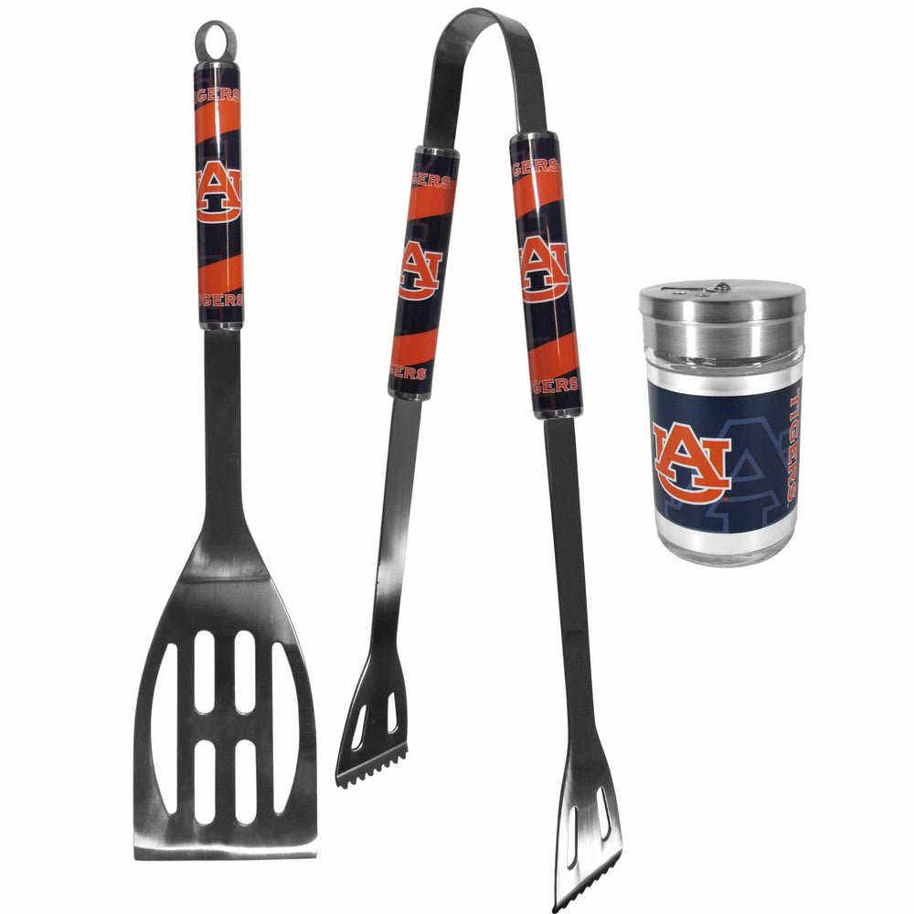 Auburn Tigers 2pc BBQ Set with Season Shaker - Siskiyou Buckle