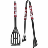 Oklahoma Sooners 2 pc Steel BBQ Tool Set - Siskiyou Buckle