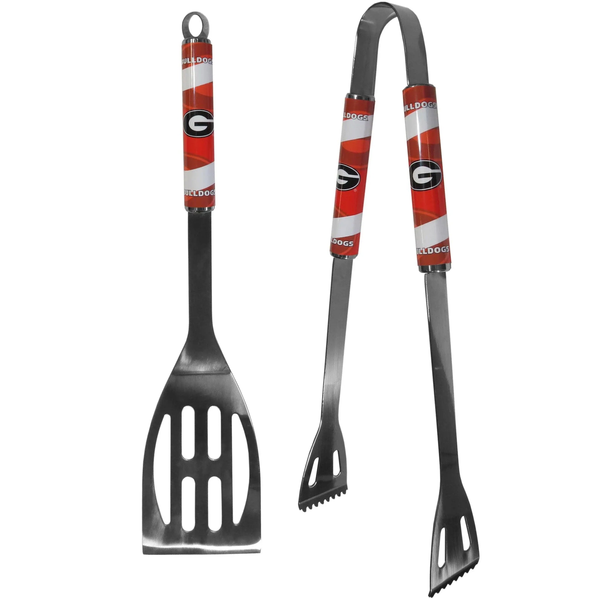 Georgia Bulldogs 2 pc Steel BBQ Tool Set - Siskiyou Buckle - Flyclothing LLC