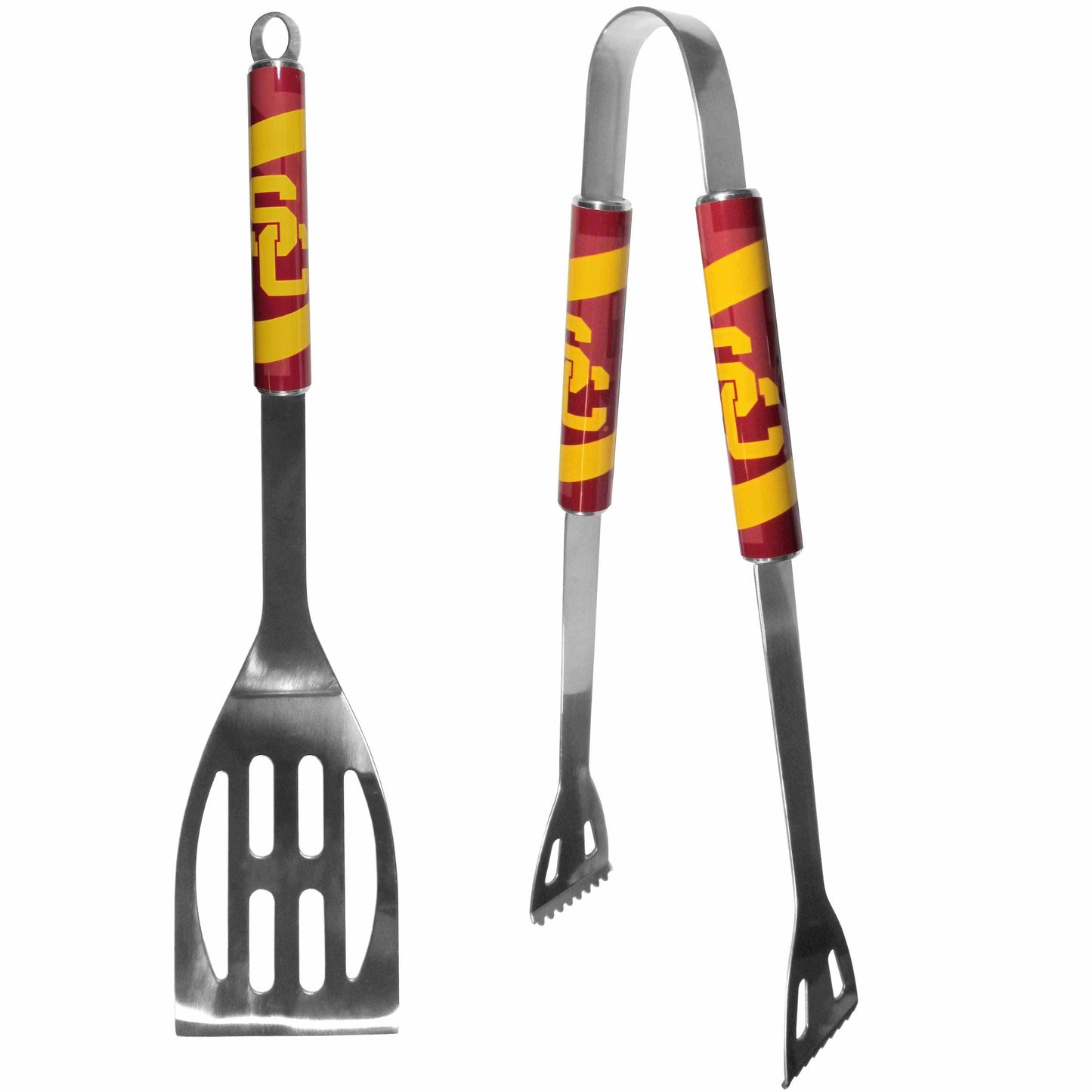 USC Trojans 2 pc Steel BBQ Tool Set - Siskiyou Buckle - Flyclothing LLC