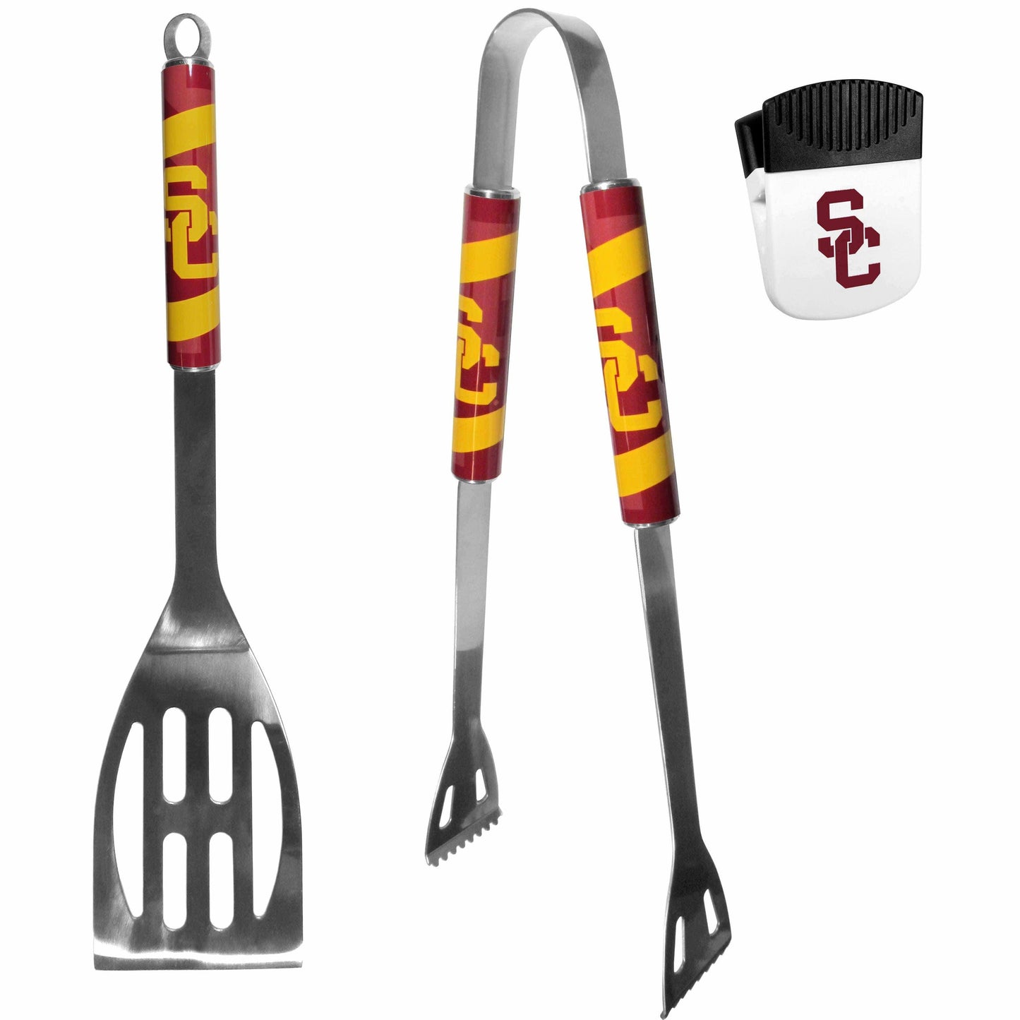 USC Trojans 2 pc BBQ Set and Chip Clip - Siskiyou Buckle - Flyclothing LLC