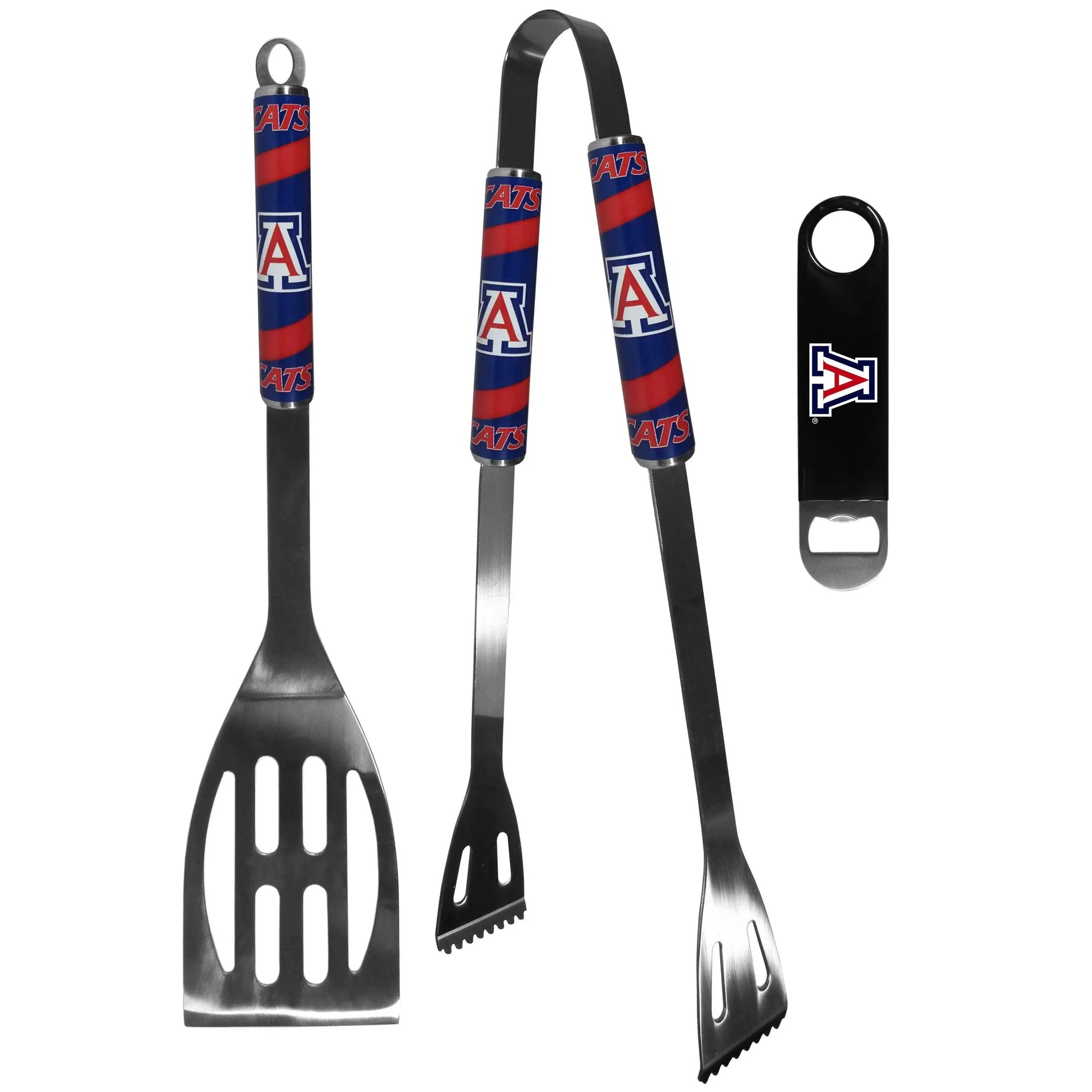 Arizona Wildcats 2 pc BBQ Set and Bottle Opener - Siskiyou Buckle - Flyclothing LLC