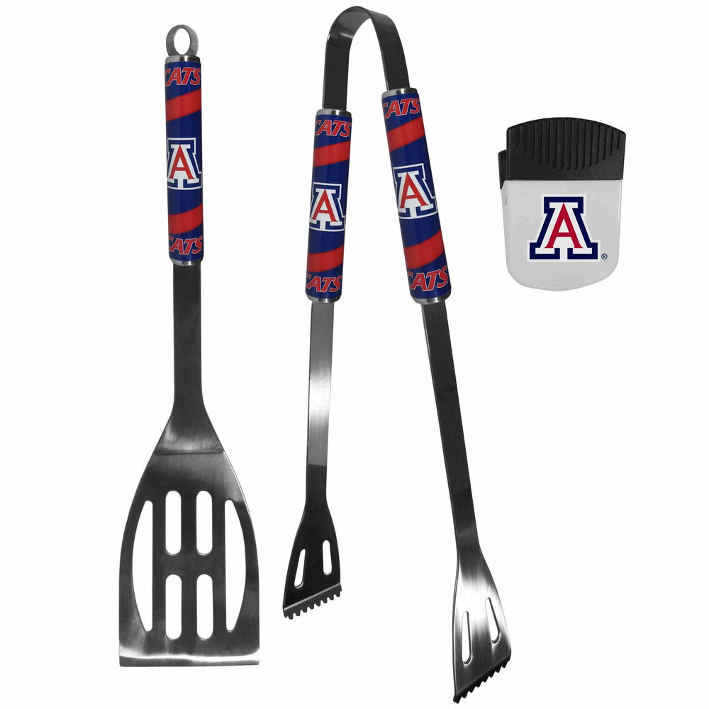 Arizona Wildcats 2 pc BBQ Set and Chip Clip - Siskiyou Buckle - Flyclothing LLC