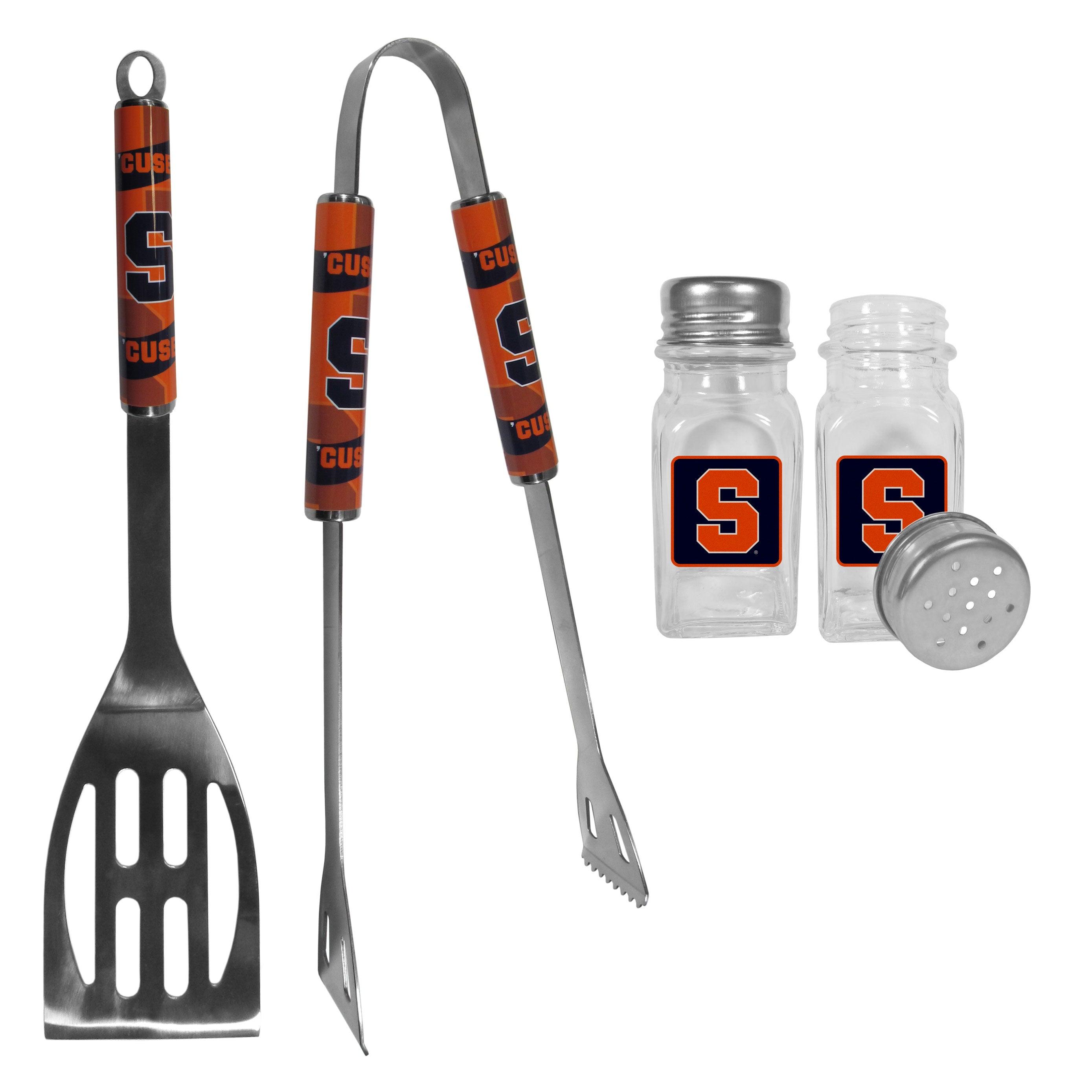 Syracuse Orange 2pc BBQ Set with Salt & Pepper Shakers - Flyclothing LLC