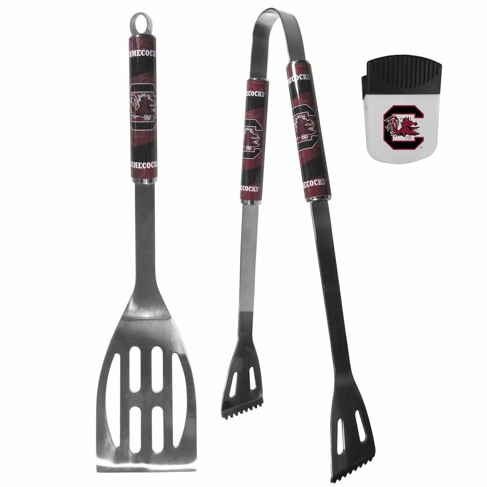 S. Carolina Gamecocks 2 pc BBQ Set and Chip Clip - Siskiyou Buckle