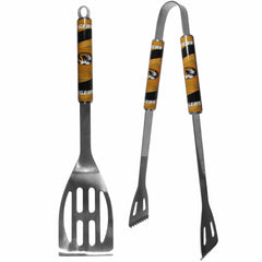 Missouri Tigers 2 pc Steel BBQ Tool Set - Siskiyou Buckle